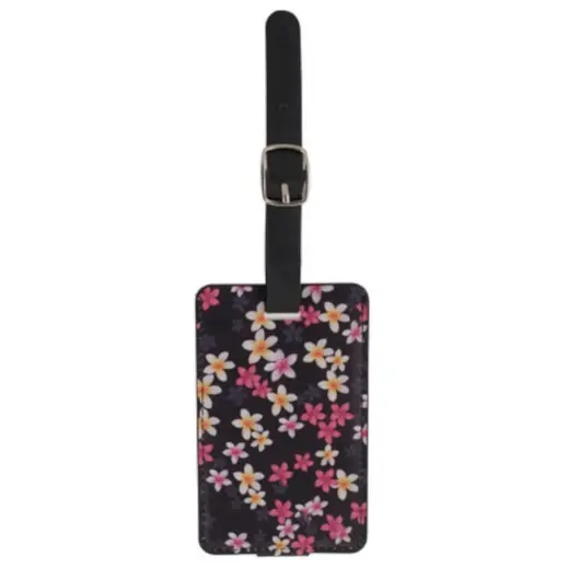Floral Luggage Tag Strap